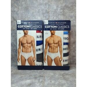 Tommy Hilfiger Briefs Cotton Medium Men's Underwear Classic Fit (8 total briefs)